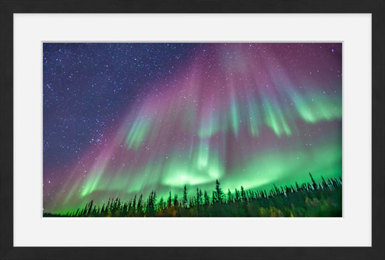 Curtains of Northern Lights