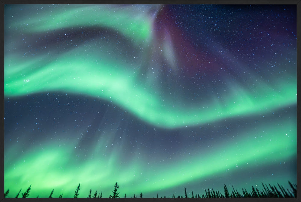 Green and Blue Aurora
