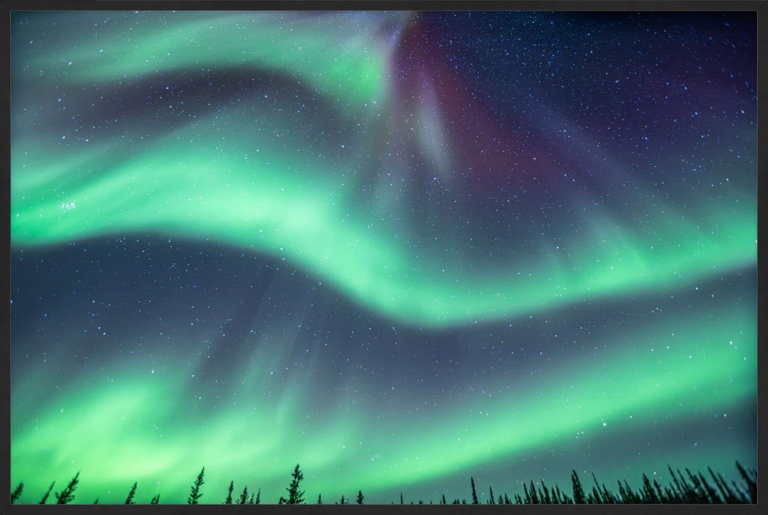 Green and Blue Aurora