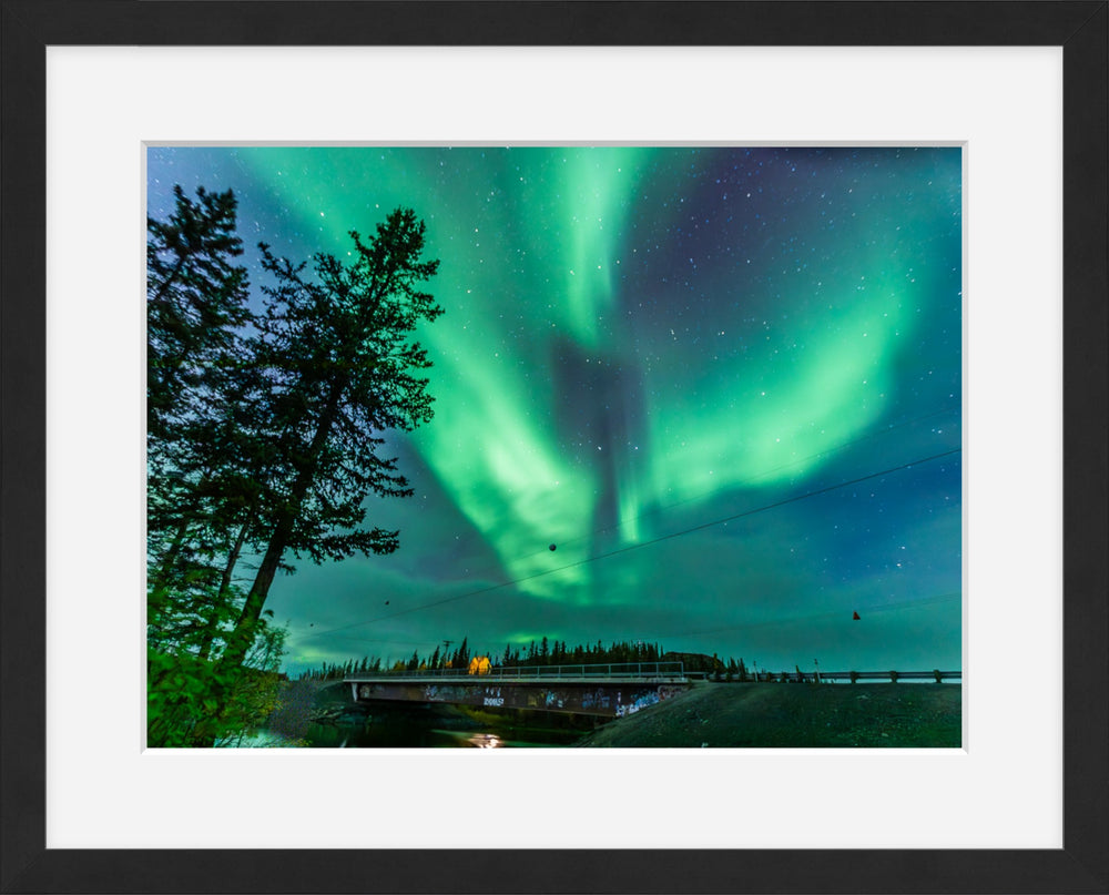 Light Show in Green