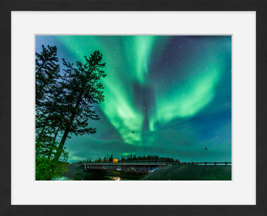 Light Show in Green