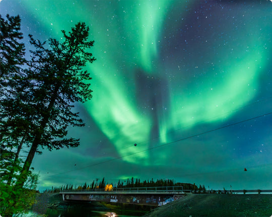 Light Show in Green