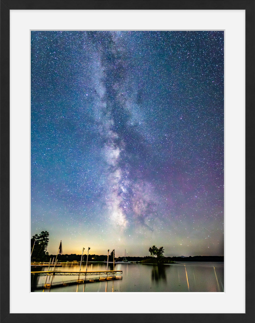 Milky Way over Lake Champlain