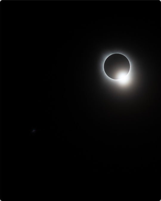 Solar Eclipse Right Flare
