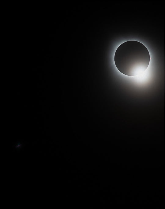 Solar Eclipse Right Flare