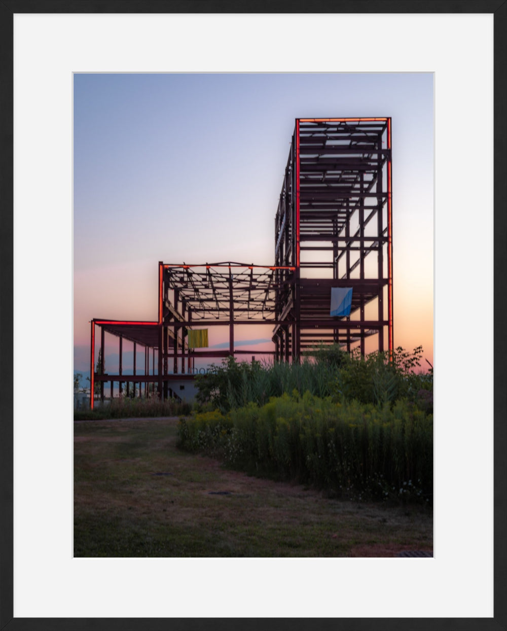 Sunset at the Moran Frame