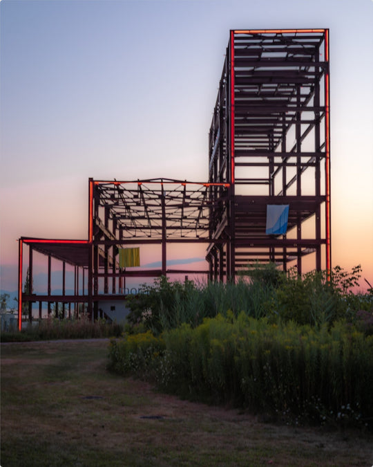 Sunset at the Moran Frame