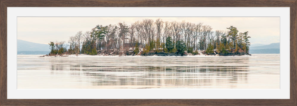 Meech Island in Lake Champlain
