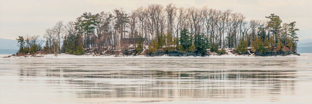 Meech Island in Lake Champlain