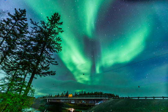 Light Show in Green