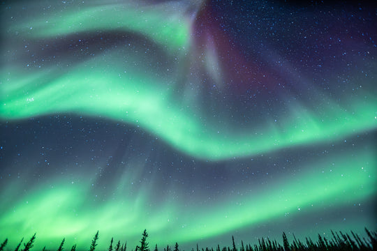 Green and Blue Aurora