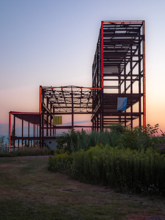 Sunset at the Moran Frame