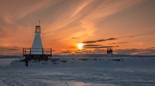 Burlington sunset